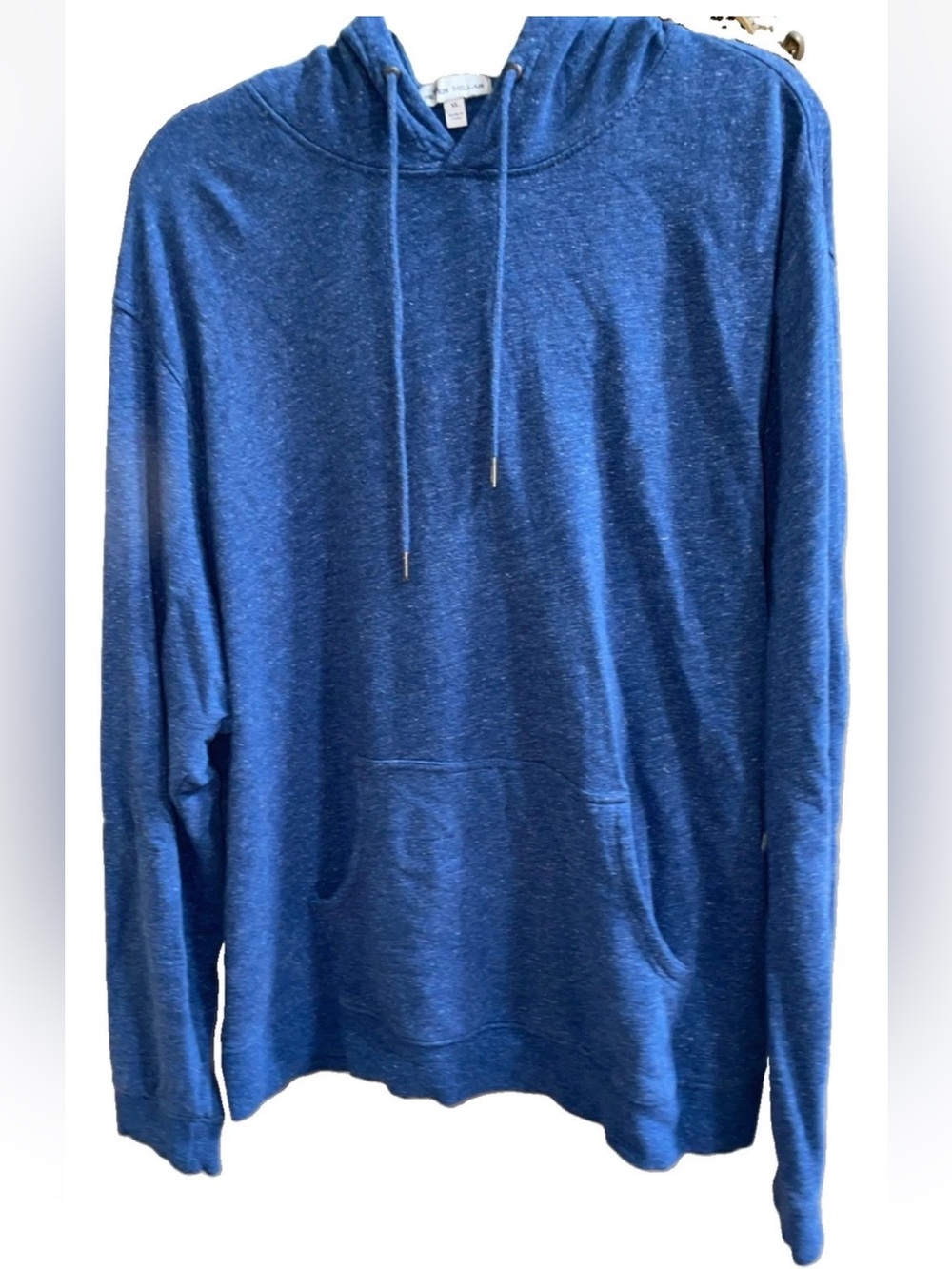 Peter Millar Lava Wash Ravine Blue Pullover Hoodie Sweatshirt Size XL
